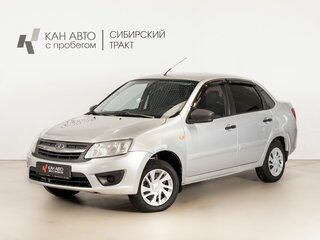 2016 Lada (ВАЗ) Granta I, серебристый, 375000 рублей, вид 1