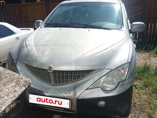2010 SsangYong Actyon Sports I, серебристый, 600000 рублей, вид 2