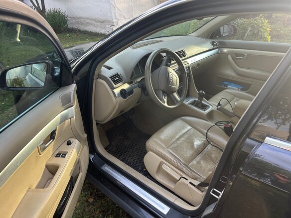 2005 Audi A4 III (B7), чёрный, 900000 рублей - вид 6