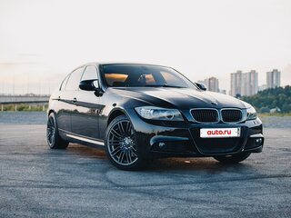 2008 BMW 3 серии 325xi V (E90/E91/E92/E93) Рестайлинг, чёрный, 1549000 рублей, вид 1