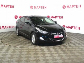 2011 Hyundai Elantra V (MD), чёрный, 683000 рублей, вид 3