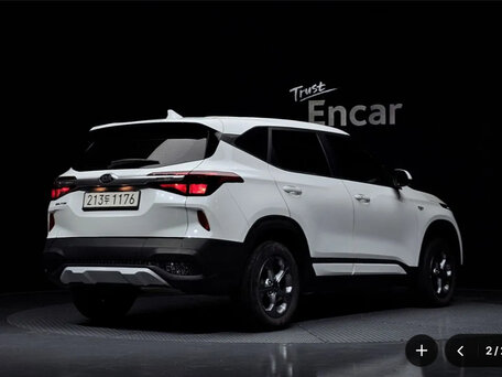 2021 Kia Seltos I, белый, 1650000 рублей, вид 3