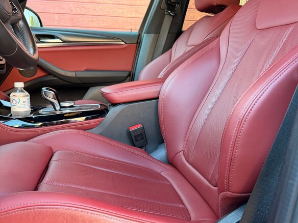 2022 BMW X4 30i II (G02) Рестайлинг, синий, 6850000 рублей - вид 8