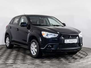 2012 Mitsubishi ASX I, чёрный, 699999 рублей, вид 3