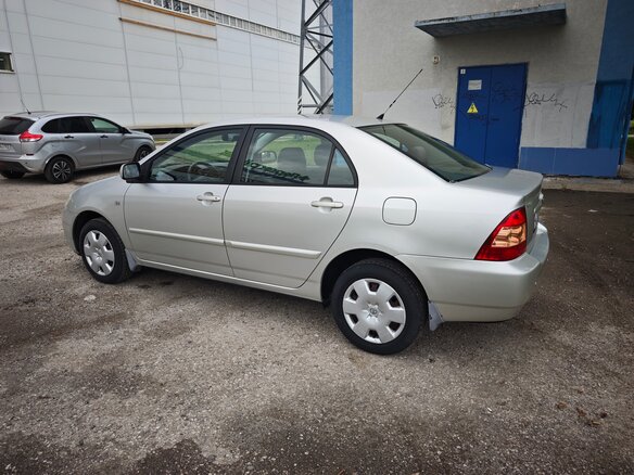 2005 Toyota Corolla IX (E120, E130) Рестайлинг, серебристый, 1090000 рублей - вид 7