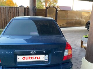 2006 Hyundai Accent ТагАЗ II, синий, 260000 рублей, вид 3