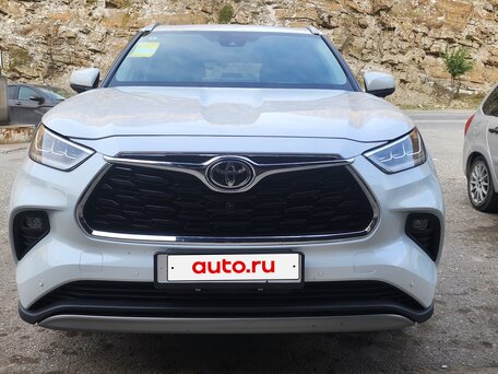 2025 Toyota Highlander IV (XU70), белый, 5150000 рублей, вид 1