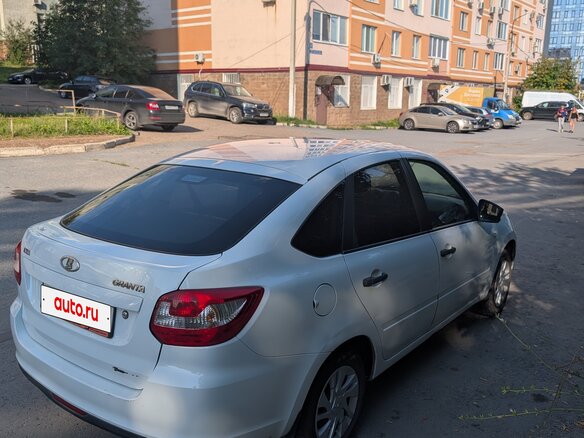 2018 Lada (ВАЗ) Granta I, белый, 490000 рублей - вид 3