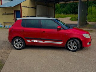2008 Skoda Fabia II, красный, 470000 рублей, вид 5
