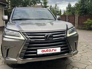 2019 Lexus LX 570 III Рестайлинг 2, серый, 8000000 рублей, вид 2