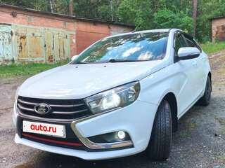 2019 Lada (ВАЗ) Vesta I, белый, 930000 рублей, вид 2
