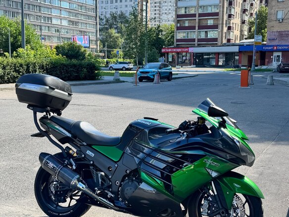 2018 Kawasaki ZZR 1400, зелёный, 1350000 рублей - вид 28