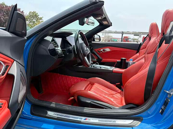2022 BMW Z4 20i III (G29) Рестайлинг, синий, 4632353 рублей - вид 6