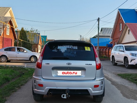 2007 Lada (ВАЗ) Kalina I, серебристый, 280000 рублей - вид 5
