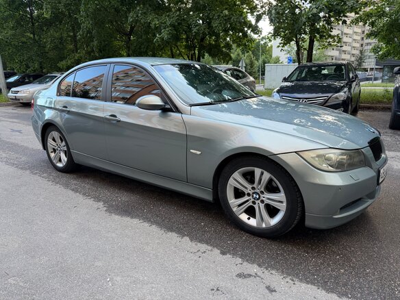 2007 BMW 3 серии 325xi V (E90/E91/E92/E93), серый, 820000 рублей - вид 9
