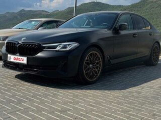 2020 BMW 5 серии 520i VII (G30/G31/G38) Рестайлинг, чёрный, 4350000 рублей, вид 2