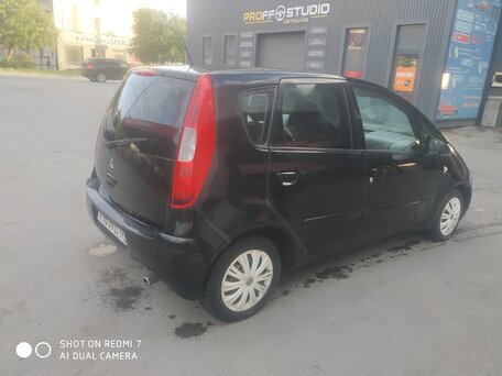2007 Mitsubishi Colt CZ3 VI (Z20/Z30), чёрный, 250000 рублей, вид 5
