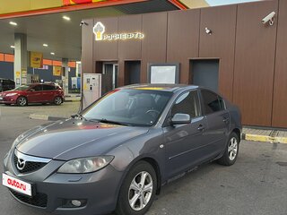 2008 Mazda 3 I (BK) Рестайлинг, серый, 650000 рублей, вид 1