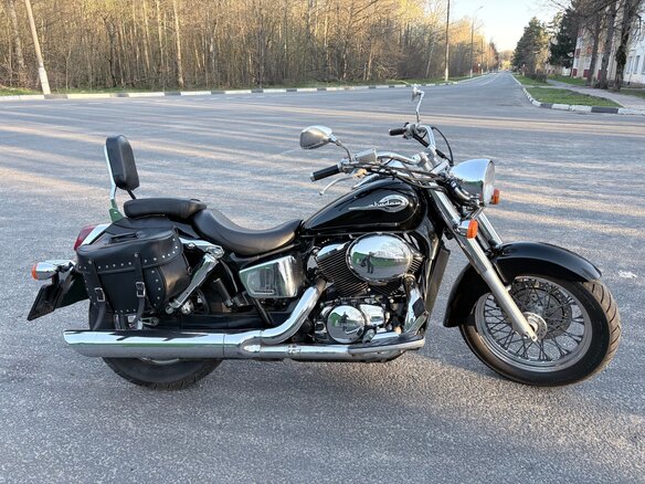 2004 Honda Shadow 400, чёрный, 400000 рублей - вид 2