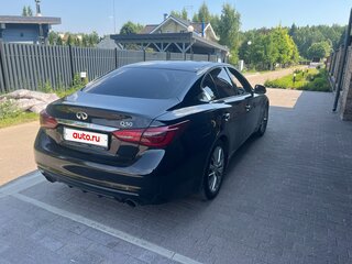 2017 Infiniti Q50 I Рестайлинг, чёрный, 1900000 рублей, вид 3