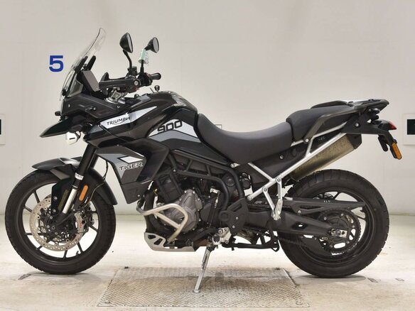 2020 Triumph Tiger 900, чёрный, 799000 рублей