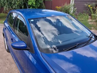 2012 Volkswagen Polo V, синий, 1330000 рублей, вид 4