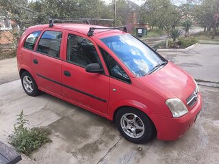 2003 Opel Meriva A, красный, 205000 рублей, вид 2