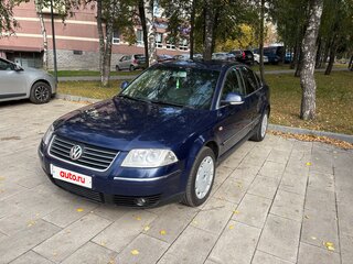 2002 Volkswagen Passat B5 Рестайлинг, синий, 360000 рублей, вид 1