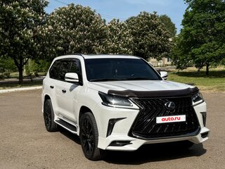 2020 Lexus LX 570 III Рестайлинг 2, белый, 10700000 рублей, вид 1