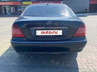 2003 Mercedes-Benz S-Класс 350 IV (W220) Рестайлинг, чёрный, 650000 рублей, вид 5
