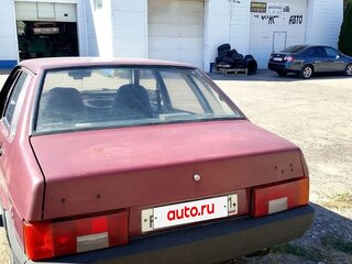 1996 Lada (ВАЗ) 21099, пурпурный, 120000 рублей, вид 3