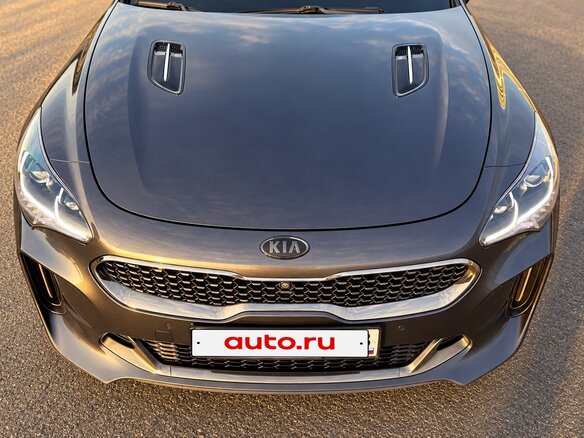 2021 Kia Stinger I Рестайлинг, серый, 3419000 рублей - вид 3