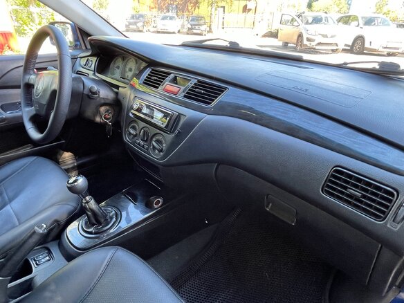 2005 Mitsubishi Lancer IX Рестайлинг, синий, 320000 рублей - вид 14