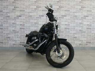 2011 Harley-Davidson Street Bob, чёрный, 888000 рублей, вид 4