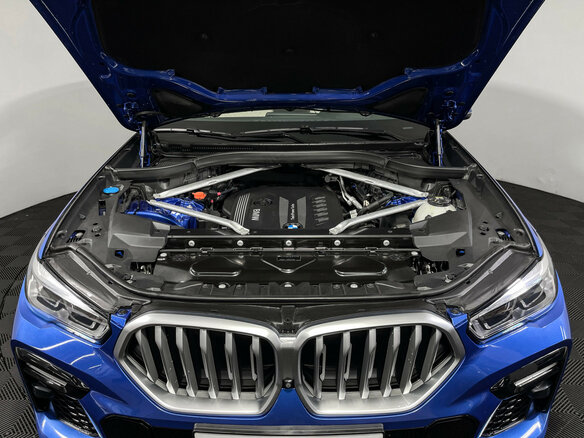 2019 BMW X6 30d III (G06), синий - вид 9