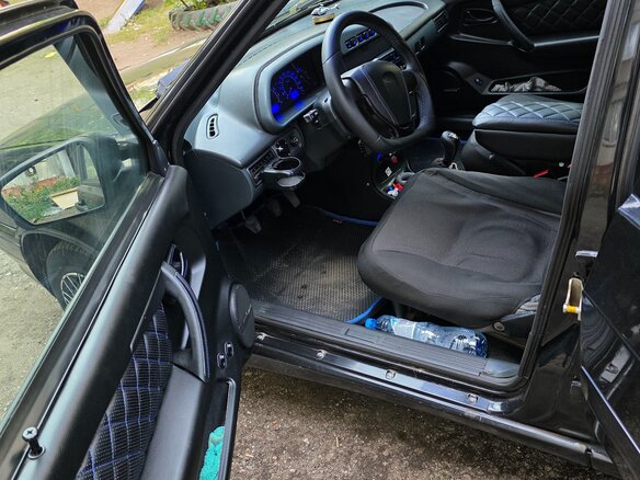 2011 Lada (ВАЗ) 2114, чёрный, 350000 рублей - вид 6