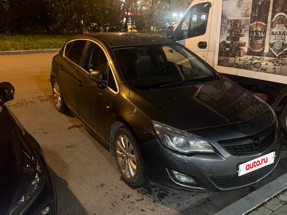 2011 Opel Astra J, серый, 600000 рублей - вид 3