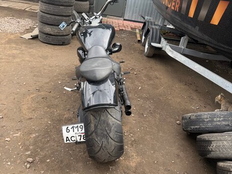 2007 Yamaha XV 1700 Road Star, чёрный, 700000 рублей, вид 2