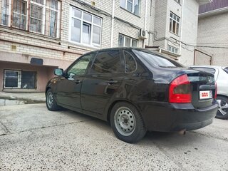 2010 Lada (ВАЗ) Kalina I, чёрный, 265000 рублей, вид 5