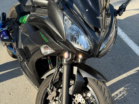 2015 Kawasaki Ninja 400, чёрный, 490000 рублей - вид 4