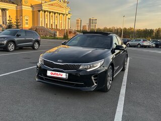 2017 Kia Optima IV, чёрный, 1855000 рублей, вид 2