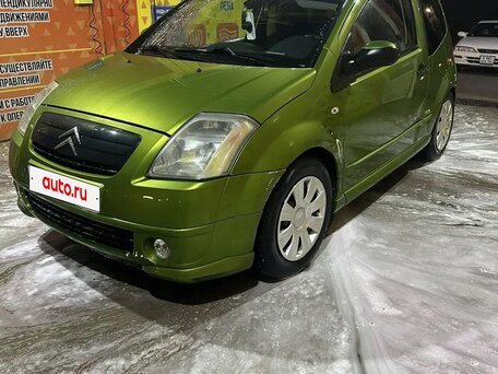 2006 Citroen C2, зелёный, 280000 рублей, вид 1