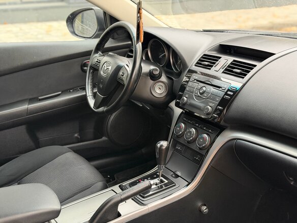 2009 Mazda 6 II (GH), чёрный - вид 11