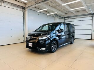 2017 Honda Stepwgn V Рестайлинг, чёрный, 2329000 рублей, вид 2