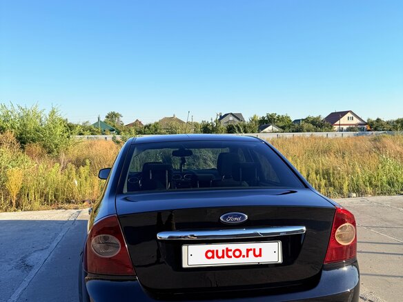 2008 Ford Focus II Рестайлинг, чёрный, 650000 рублей - вид 1
