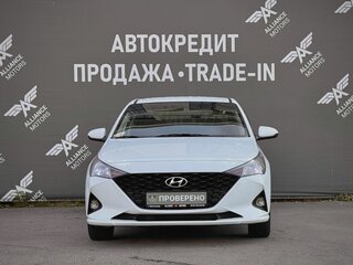2020 Hyundai Solaris II, белый, 1180000 рублей, вид 2