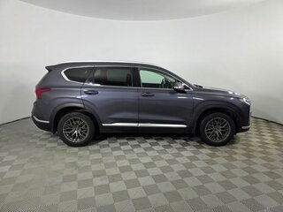 2021 Hyundai Santa Fe IV Рестайлинг, синий, 3140000 рублей, вид 4