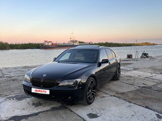 2006 BMW 7 серии 750i IV (E65/E66) Рестайлинг, чёрный, 1250000 рублей, вид 2
