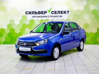 2021 Lada (ВАЗ) Granta I Рестайлинг, синий, 410000 рублей, вид 1