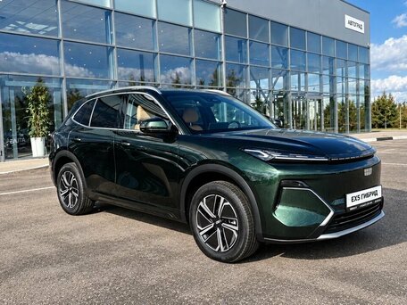 2026 Geely EX5 Гибрид EM-R, зелёный, 3829990 рублей, вид 3